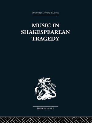 cover image of Music in Shakespearean Tragedy